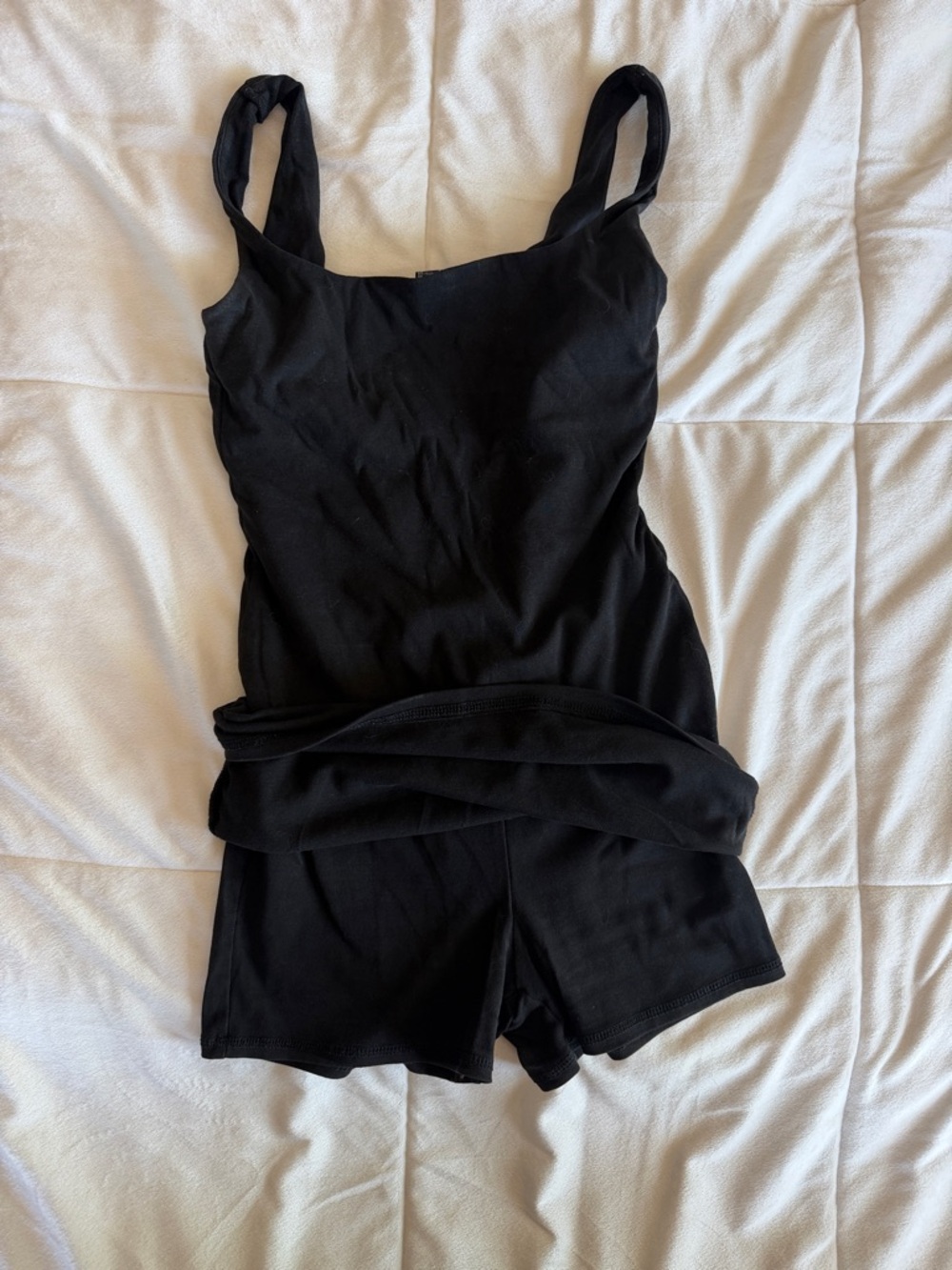 Black Tank Bodycon Mini Dress - Picture 2 of 2
